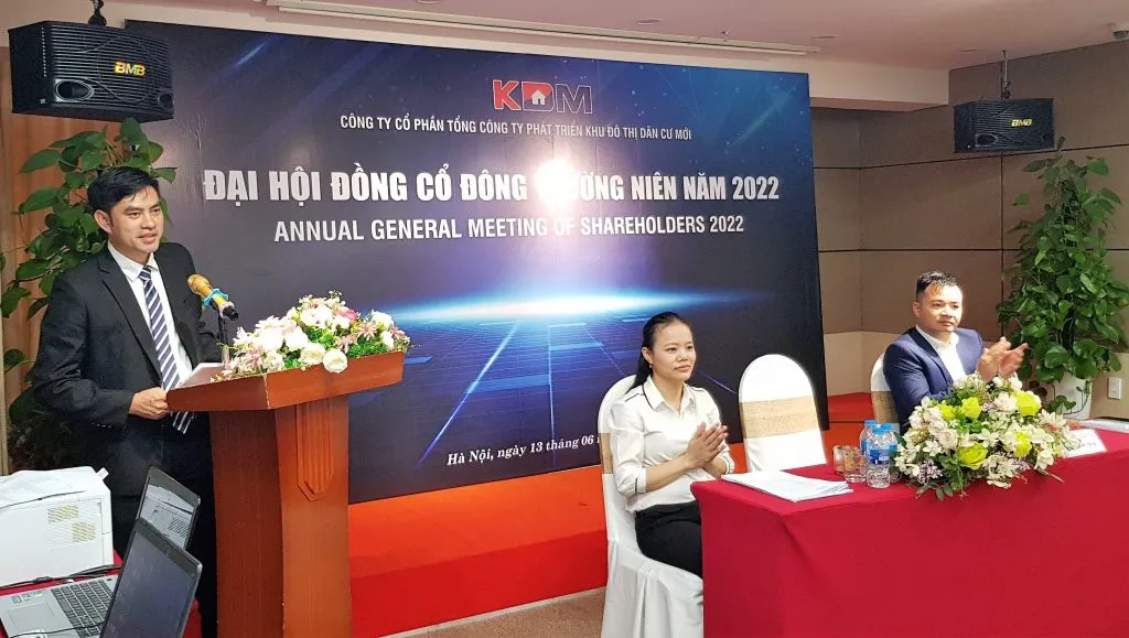 KDM tổ chức thành công Đại hội đồng cổ đông thường niên 2022