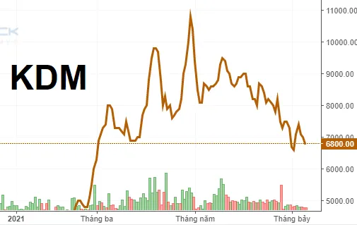 Một cá nhân vừa gom hơn 14% vốn của KDM